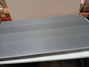 lot 63874 image: Gray Wood Grain Storage Organizer Topper  Waterproof