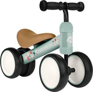 lot 101388 image: Retrospec Cricket Baby Balance Bike, 4-Wheel Ride-On Toy for Ages 12-24 Months First Bike & Toddler Bike for 1 Year Old Boys & Girls, First Birthday Gift