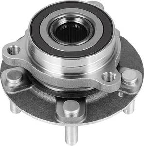 lot 101396 image: Detroit Axle - Front Wheel Bearing and Hub Assembly for 2017-2023 Hyundai Elantra, 2019-2021 Veloster N, 2017-2022 Ioniq, 2019-2022 Kia Forte, 2017-2022 Niro 5 Lugs wABS