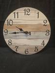 lot 5228 image: 8-inch Rustic look Wall Clock