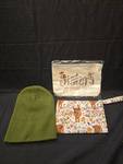 lot 5268 image: 3-Piece Accessory Set - Sisters Forever Bag & Highland Cow Pouch