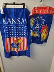 lot 5273 image: Kansas Jayhawks Rock Chalk Athletic Shorts