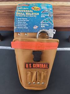 lot 12460 image: U.S. General Heavy Duty Universal Drill Holster