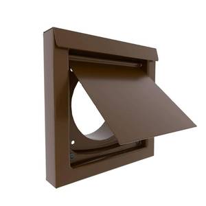 lot 23474 image: InOvate Dryer Wall Vent, Brown