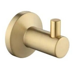 lot 23503 image: Glacier Bay Dorind Knob RobeTowel Hook in Brushed Gold