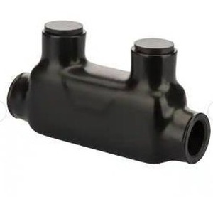 lot 23554 image: 250 MCM - 6 AWG Insulated In-Line Splice Connector, Lot of 4