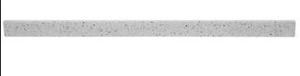 lot 23591 image: 37 in. W Cultured Marble Vanity Backsplash in Silver Ash