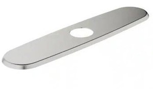 lot 23616 image: GROHE 10 in. Metal Escutcheon in Supersteel Infinity Finish
