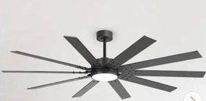 lot 23635 image: Breezary Archer 72-inch LED Ceiling Fan