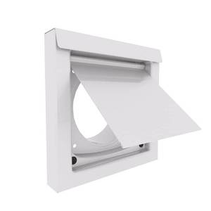 lot 23644 image: InOvate Dryer Wall Vent (White)