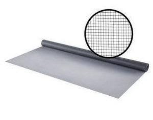 lot 23529 image: 36 in x 25 ft Silver Gray Fiberglass Window Screen Roll, lot of 4