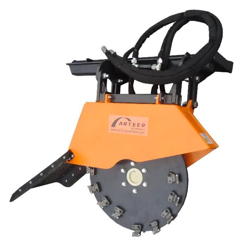 lot 4016 image: Unused Arteer Skid Steer 31 Transverse Stump Grinder  Cutting wheel diameter 31  Working flow 16-34gpm  Max Hydraulic Pressure 5000PSI