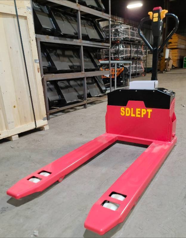 lot 5100 image: Unused Electric Pallet Jack with LED Digital Display SDLEPT - Built in Charging System with 110v Power Cord