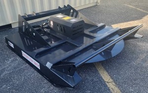 lot 4506 image: Unused 72 JCT Heavy Duty Skid Steer Brush Cutter with Stump Jumper & Extra Blades