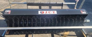 lot 4595 image: Unused JCT Skid Steer Angle Broom