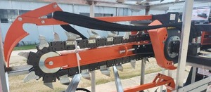 lot 3502 image: Unused WIG Commercial 48-Inch Heavy Duty Skid Steer Trencher Attachment  XN-KG01-48