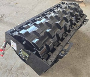 lot 8001 image: Future FT-CW59 Skid Steer Compactor Wheel - Sheeps Foot Roller Attachment - For Soil Compaction and Ground Preparation