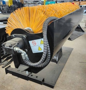 lot 8010 image: Unused Future FT-SE61 Skid Steer Sweeper Attachment  61-inch