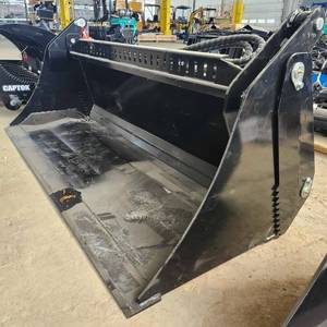 lot 8026 image: Unused Future Skid Steer 4-in-1 Bucket Attachment  Model FT-KH72