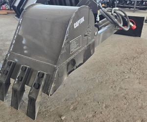 lot 8170 image: Unused Future FT-ZWB Backhoe Digging Arm for Mini Skid Steer Loader
