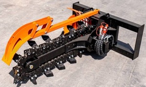 lot 8207 image: Unused Future Skid Steer Trencher FT-D39