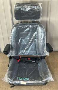 lot 8321 image: Unused Future Luxury Equipment Seat with Arm Rests & Safety Belt