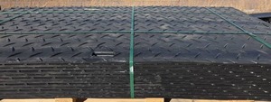 lot 8530 image: Unused Captok (12) Pcs 4ftx8ft Ground Protection Mats CK-LJB12