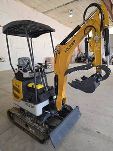 lot 5307 image: Unused 2025 IRE18P Excavator w R420 Engine - Pilot Controls - Articulating Arm (Side Swing) - Hydraulic Thumb - DozerBackfill Blade