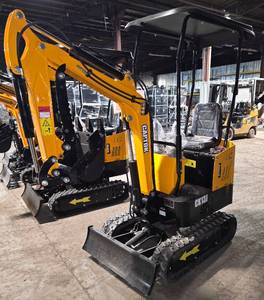 lot 8511 image: Unused 1 Ton Mini Excavator  Model CK13J  Yellow