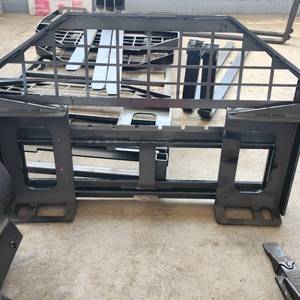 lot 8640 image: Skid Steer Forks  Heavy-Duty Skid Steer Attachment