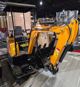 lot 8226 image: Unused Future FT15 Excavator with Pilot Controls, 16in Digging Bucket, Backfill Blade and Mechanical Thumb