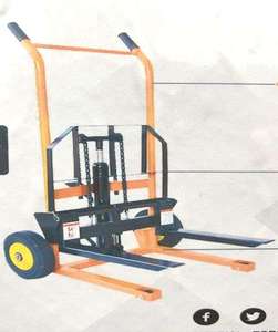 lot 3417 image: Unused LandHonor 440lb Pallet Truck Dolly Lift LHR-FL440