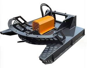lot 3002 image: Unused LandHonor 66 Skid Steer Brush Cutter Attachment  OBC-12-66W