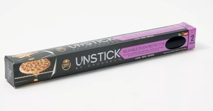 lot 1146 image: UNSTICK Set of 2 Reusable Non-Stick Oven Liners