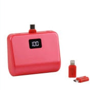 lot 1162 image: Limitless TotalBoost Mini 4K mAh Universal Power Bank Paradise Pink