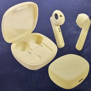 lot 1175 image: Xtreme Time Wireless Rubberized Earbuds Yellow