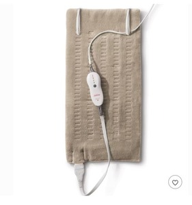 lot 1199 image: Sunbeam 12 x 24 Ultra Soft Heating Pad with XpressHeat Beige Open Box