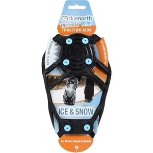 lot 1201 image: Due North Traction Aid Shoe Ice and Snow Grips, Black