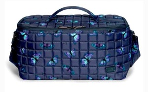 lot 1227 image: Lug Large Insulated Lunch Tote Munchie Butterfly Grey