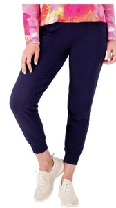 lot 1233 image: Sport Savvy Petite All Day French Terry Pull On Jogger with Navy Petite 2X