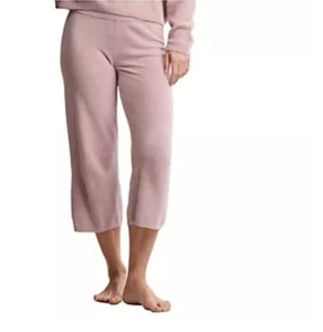 lot 1258 image: Barefoot Dreams CozyChic Ultra Lite Capri Pants Lavender Haze Small