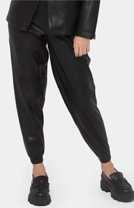 lot 1264 image: Peace Love World Faux LeatherJogger Black Reg 10