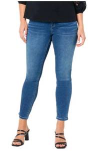 lot 1272 image: Laurie Felt Regular Slim-Leg Knit Clean Jeans Dark Vintage, Small