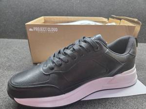 lot 7034 image: Project Cloud Memory Foam Mens (Kurt.A, BLack, Size 10)