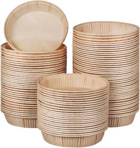 lot 7158 image: 100 Pcs Mini Tart Pans for Baking 4 Inch Round Bottom Parchment Paper Cups Oven and Microwave Safe Ideal for Tarts Pies Quiches and Individual Desserts for Parties and Celebrations