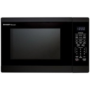 lot 337 image: Sharp 1.4-Cu. Ft. Countertop Microwave Oven in Black