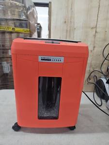 lot 342 image: Embassy AutoShred LF900 Paper Shredder - Coral. Tested