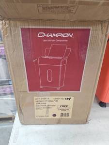 lot 343 image: Sentinel - Pro 14-sheet Microcut Cdspaperdvds Shredder - Appears Unused New