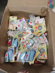 lot 35827 image: Box of Miscellaneous School Stamps and Hole Punches