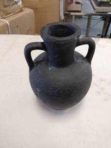 lot 35856 image: Black Ceramic Decorative Vase